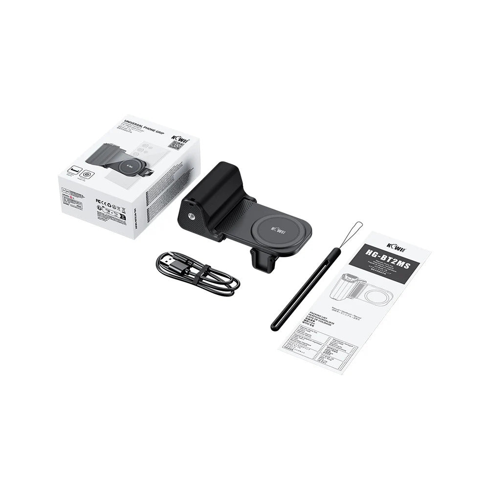 Magnetic Phone Camera Grip Handle with Zoom Funtion For Android Smartphone Magsafe Camera Handle Bluetooth Bracket for iPhone 16