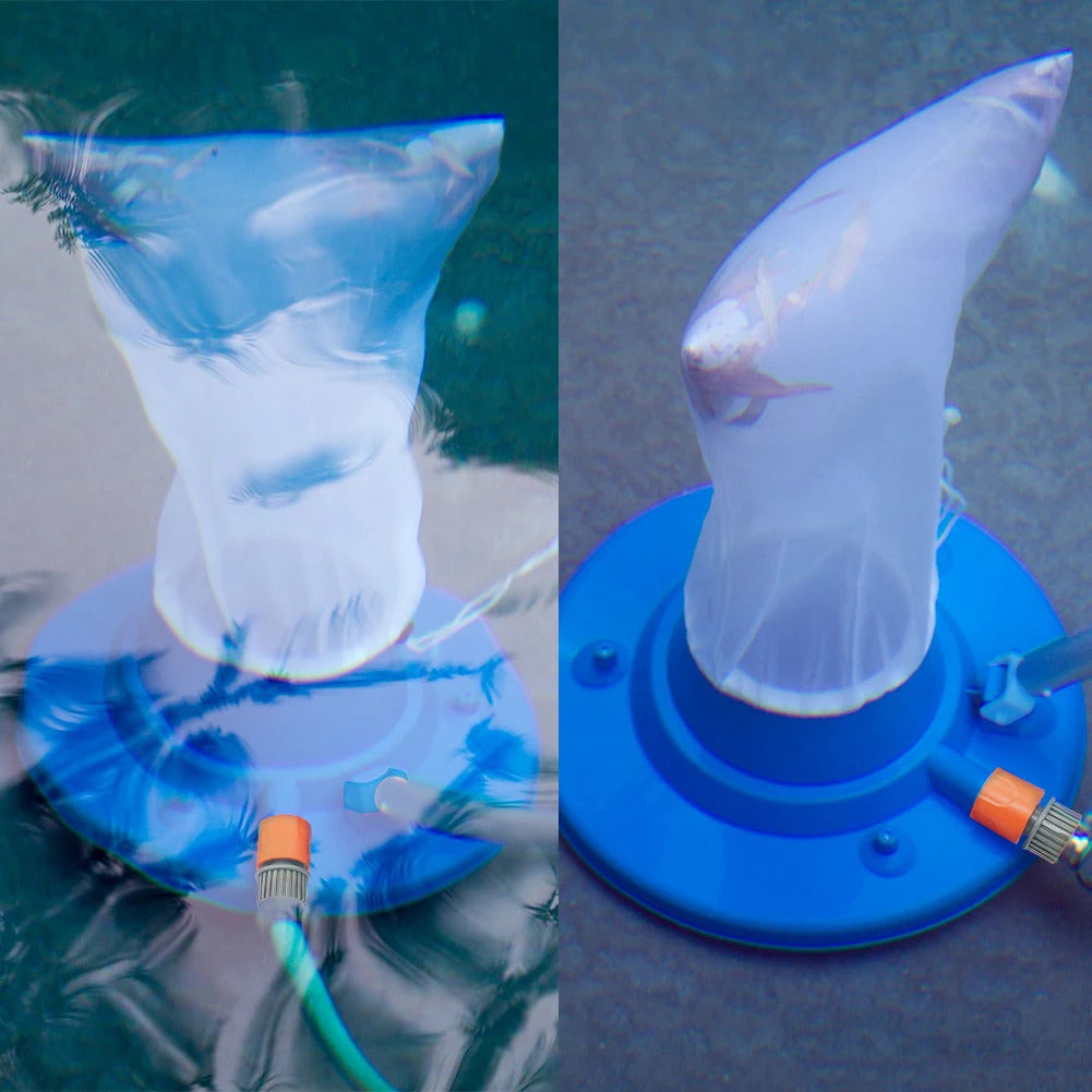 Vacuum Cleaner Robot with Mesh Bag Swimming Pool Cleaning Tools Pool Cleaning Vacuum Cleaner Suction Head for Swimming Pools
