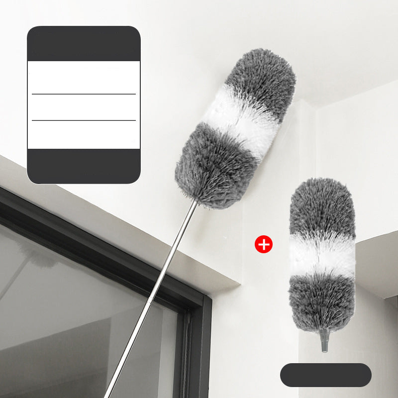Feather Duster Dust Removal Household Cleaning Tools Retractable Artifact Cleaning Artifact Car Duster