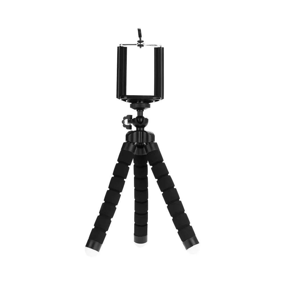 Tripod Flexible Sponge Octopus Adjustable Mini Camera Tripod For Phone Holder Clip Stand For IPhone Xiaomi Huawei Ipad
