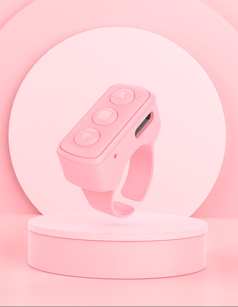 Video Controller TikTok Page Turner Like Tool Bluetooth Remote Control for Phone Photo Selfie Device