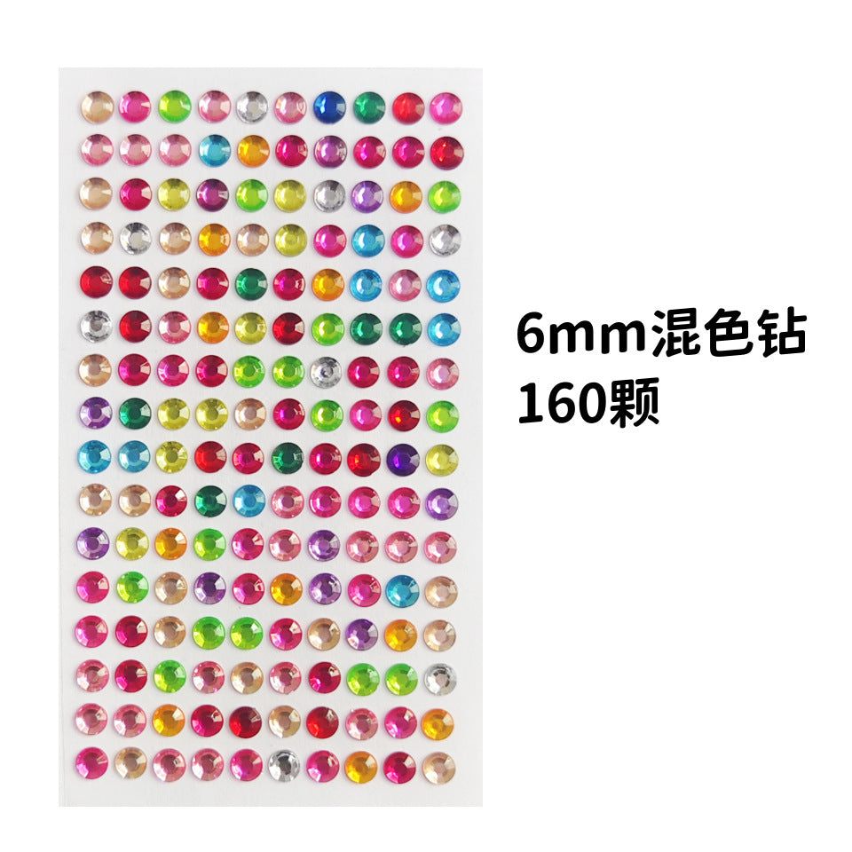 Glitter Gradient Butterfly Wing Tattoo Eye Corner Face Stickers Children's Eye Makeup DIY Stickers Fish Scale Performance Catwalk