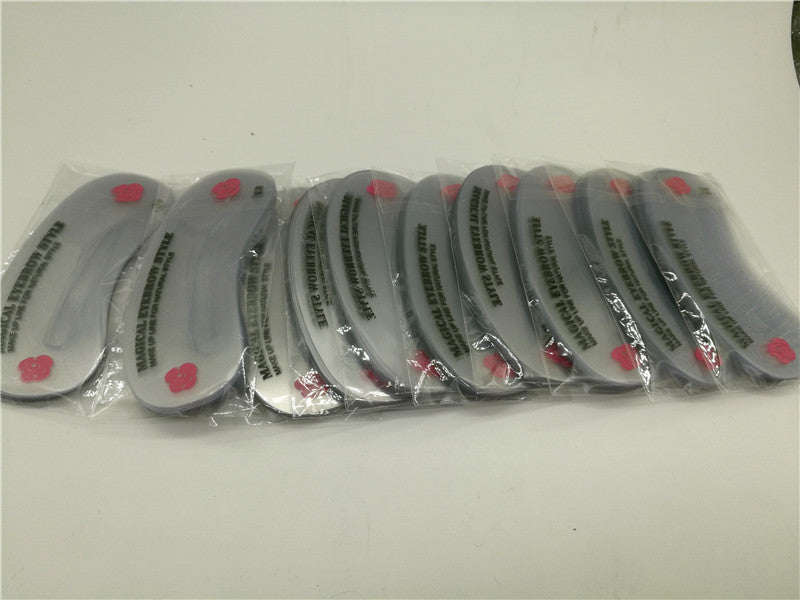 Cross-Border Hot Sale Novice Eyebrow Trimmer 24 Models Suit Eyebrow Stencil Eyebrow Stencil Beauty Tools Wholesale