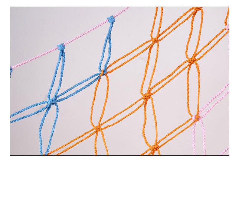 Handwoven Children's Room Corner Toy Storage Hammock Bedroom Decoration Triangle Plush Toy Storage Net