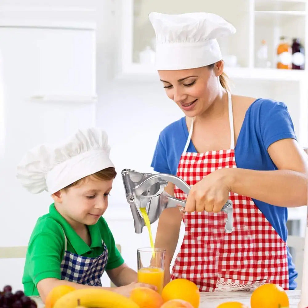 Aluminum Alloy Manual Juice Squeezer Hand Pressure Juicer Pomegranate Orange Lemon Sugar Cane Juice Kitchen Bar Fruit Tool