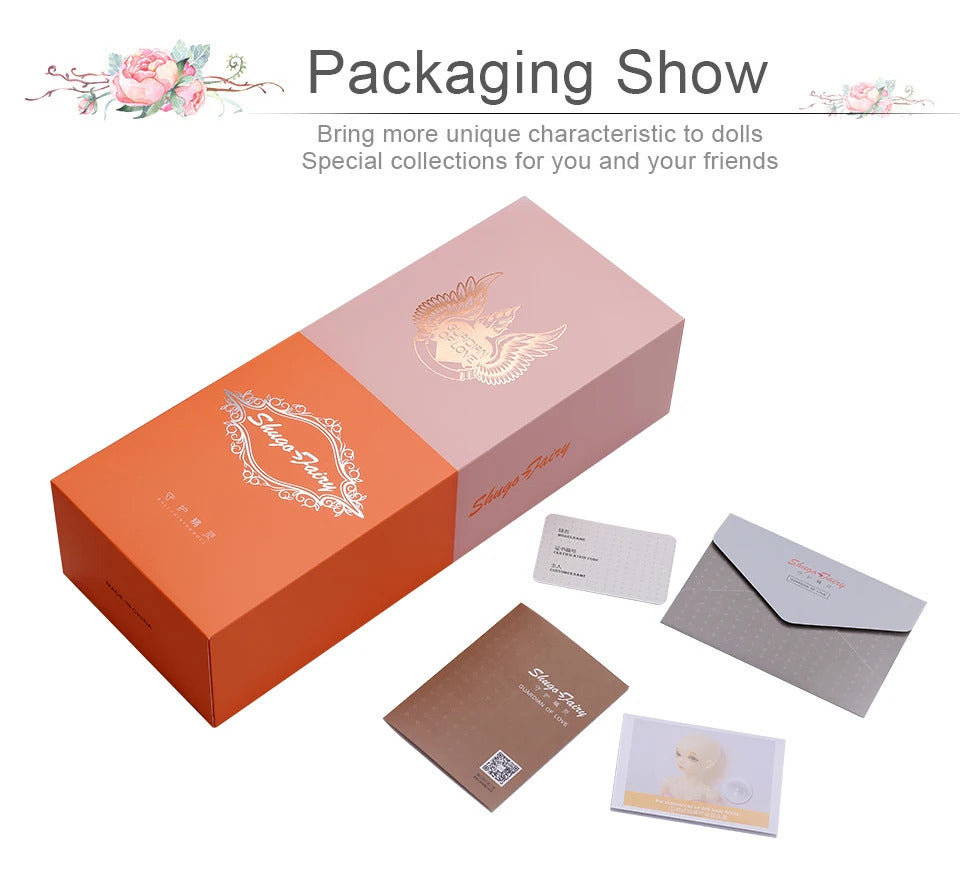 ShugaFairy New Design 1/6 PangPi Big Head with Baby Body Resin Material Cute Ball Jointed Dolls