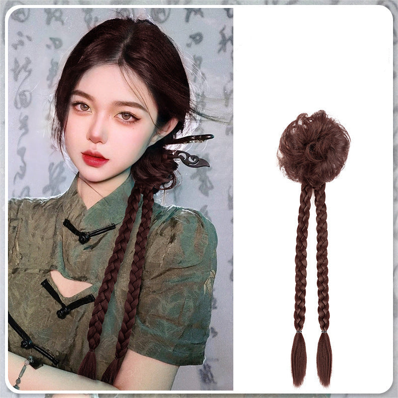 Colorful Ropes Boxing False Braids Hot Girl Sweet Cool Personality High-Temperature Fiber Handmade Braid Dreadlocks Source Factory in Stock Stable