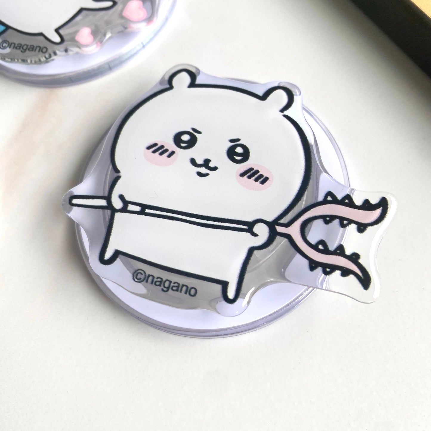 Kawaii Chiikawa Usagi Magnetic Mobile Phone Holder, Cute Cartoon Smartphone Bracket for iPhone or Phone Case