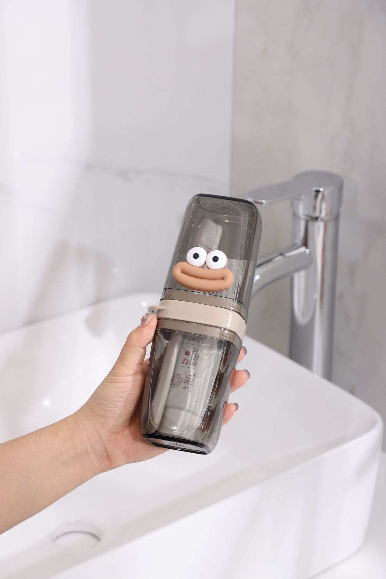 Cartoon Cute Mouthwash Cup Home Children Travel Portable Washing Cup Soap Box Set Toothbrush Cup Toothpaste