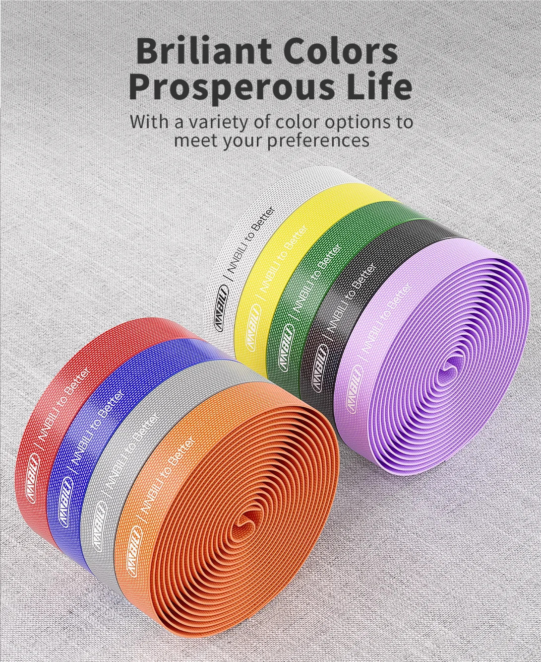 NNBILI Data Cable Management Strap Reusable Detachable Can Be Cut Freely Multifunctional Velcro Strap Fixed Storage Accessories