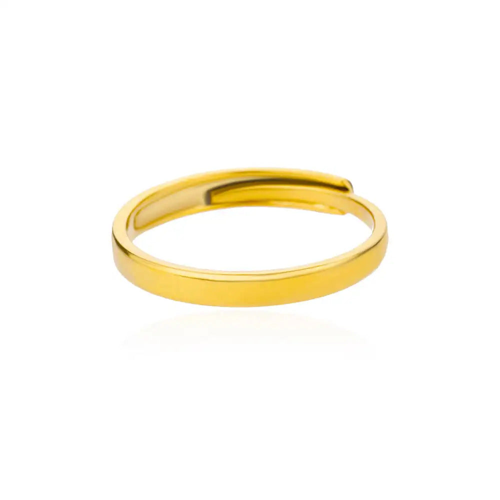 316L Stainless Steel Rings for Women Gold Color Never Fade Luxury Classic rings wedding couple rings Jewelry Free Shipping