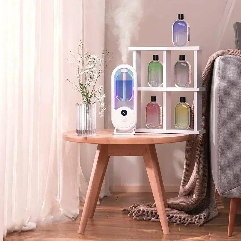 Automatic Fragrance Machine Essential Oil Diffuser Nebulizer Perfume Scent Machine for Kitchen and Toilet Home Deodorization