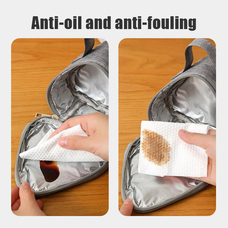 New Triangular Insulation Bag Mini Aluminum Foil Student Rice Ball Bag Cute Portable Lunch Box Outdoor Lunch Bag