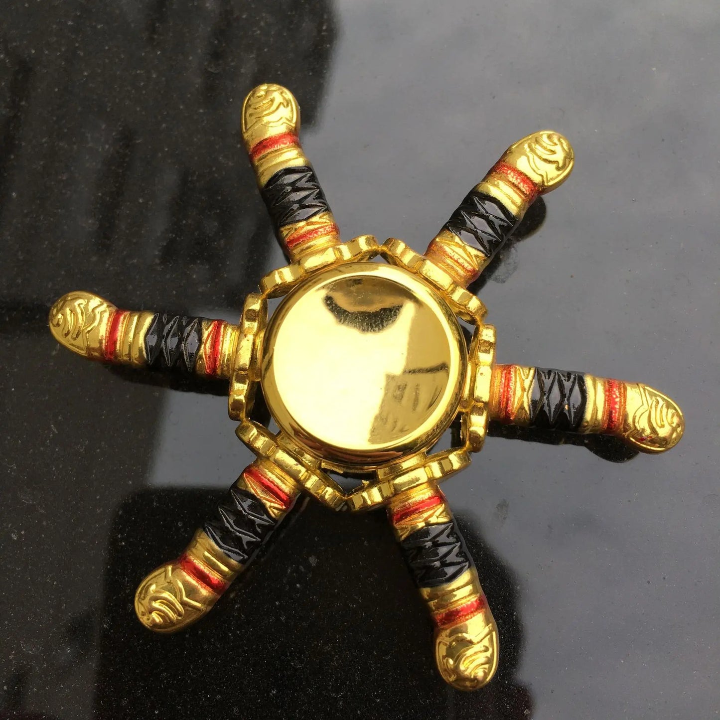 Creativity Hand Spinner Gun Zinc Alloy Metal Fidget King of Glory Weapon Series Kids Stress Relief Funny Toys