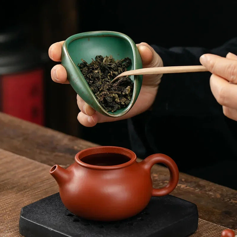 Coffee Bean Measuring Tray Ceramic Bean Dish Coffee Powder Ceramic Measuring Cup Coffee & Tea Accessories for Home Restaurant