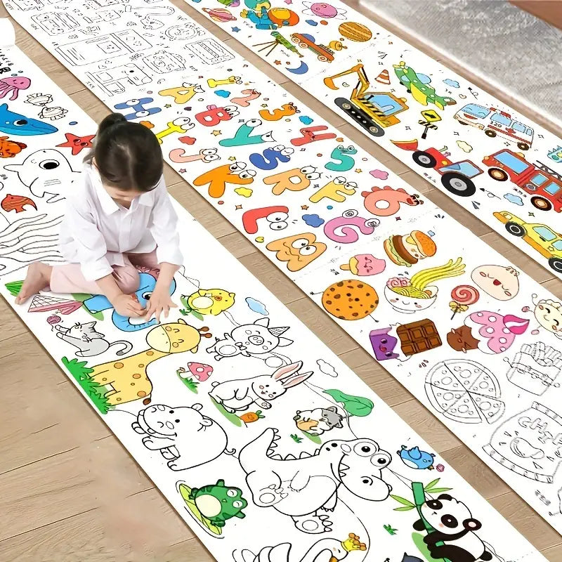 LittleDreamer Coloring Art Roll