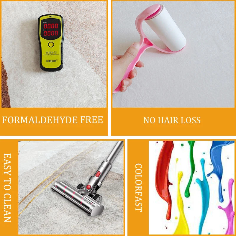 Persian Luxury Red Carpet Living Room Large Size Rug Non-slip Coffee Tables Mat Home Decoration Bedroom Lounge Rug Tapis Salon