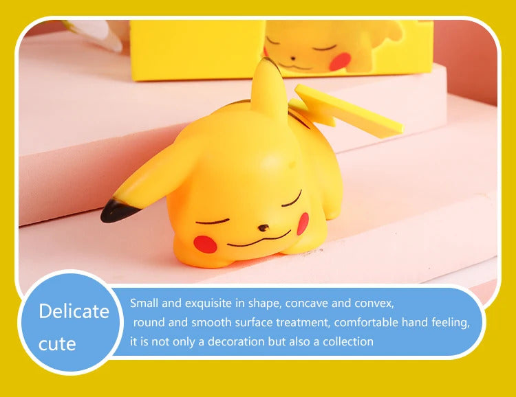 Pokemon Pikachu Night Light Glowing Children Toy Pokemon Pikachu Cute Bedside Lamp Children's Birthday Christmas Present