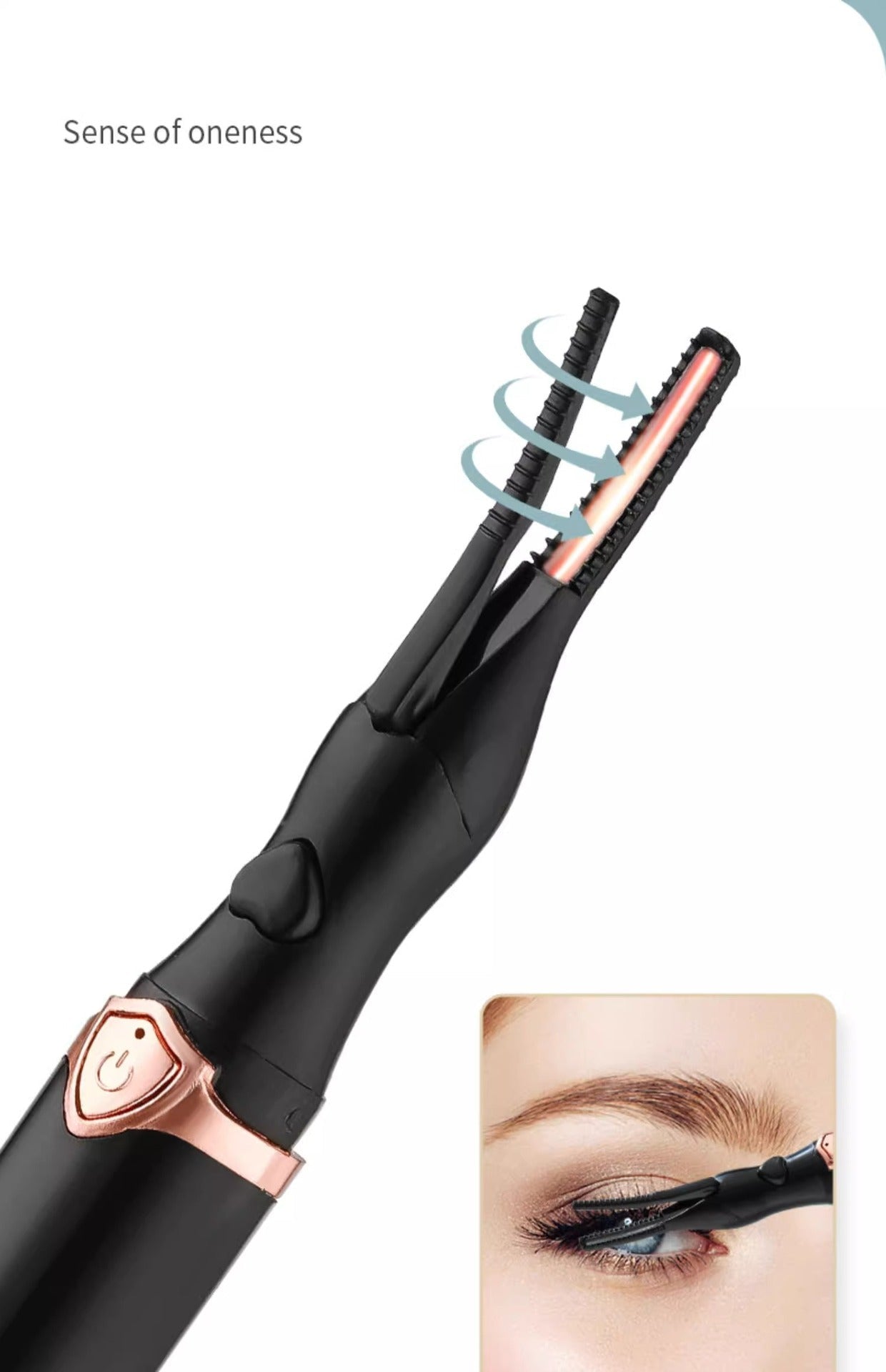 New Electric Eyelash Curler Rechargeable Heated Eyelash Shaping Curler Beauty Tool Electric Eyelash Curler