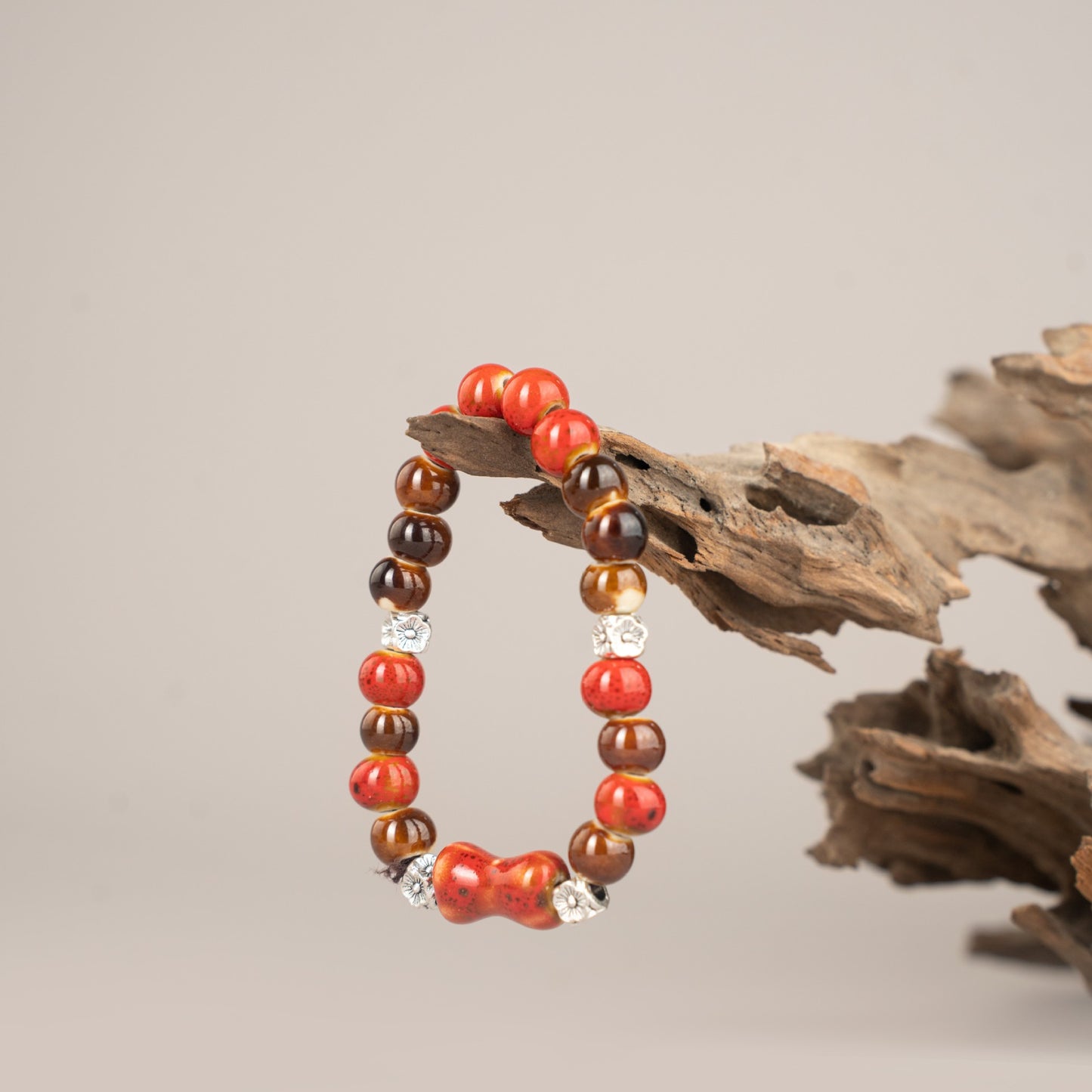 Jingdezhen Ceramic Jewelry Ethnic Style Simple Mixed Style Women's Gift Bracelet