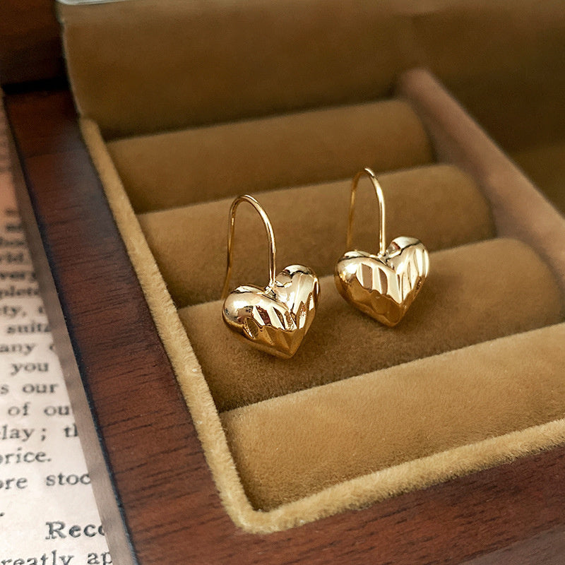 Vintage Earrings Fashion Versatile Ear Jewelry Niche Light Luxury High-end Accessories
