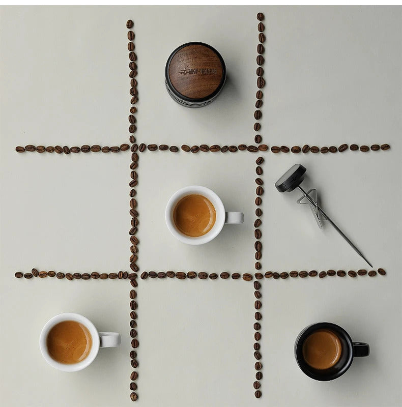 MHW-3BOMBER Espresso Cup with Saucer Set Latte Art Mugs Coffee Mug 80ml Ceramic Espresso Shot Cup Barista Accessories