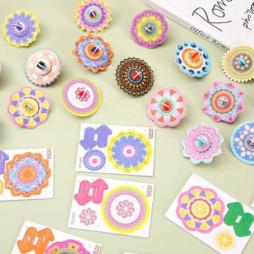 30pcs New Paper Jigsaw Puzzles 3D Early Education Puzzle Model Handmade Children's Toys Assembly Model Kids