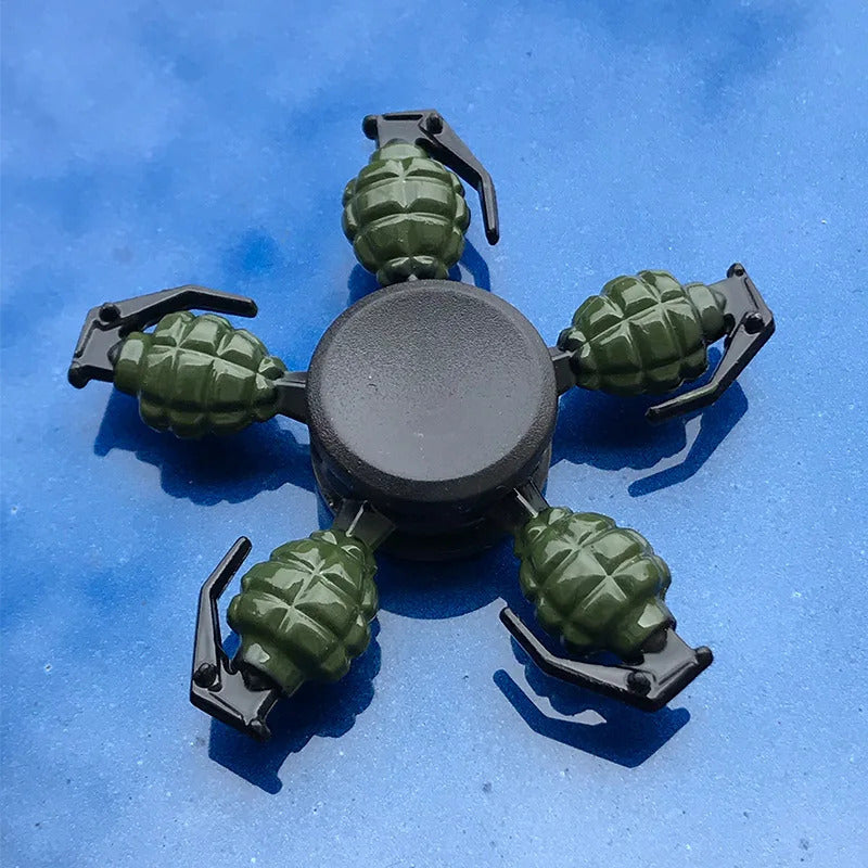 Creativity Hand Spinner Gun Zinc Alloy Metal Fidget King of Glory Weapon Series Kids Stress Relief Funny Toys