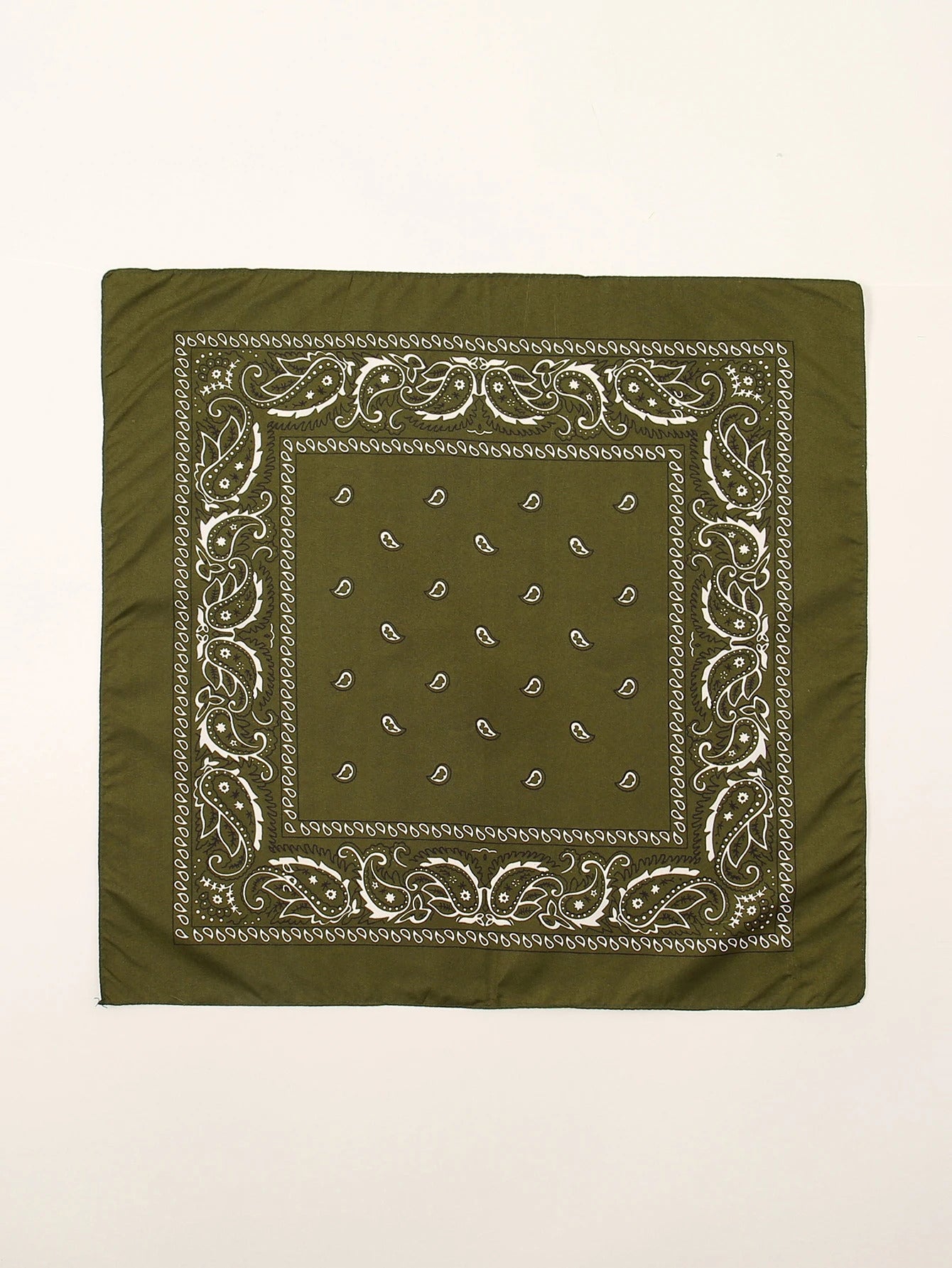 54cm*54cm Fashion Cotton Hip Hop Head Scarf Paisley Square Scarves Headwear Bandanna Hair Band Neck Wrist Wrap Band Accessories