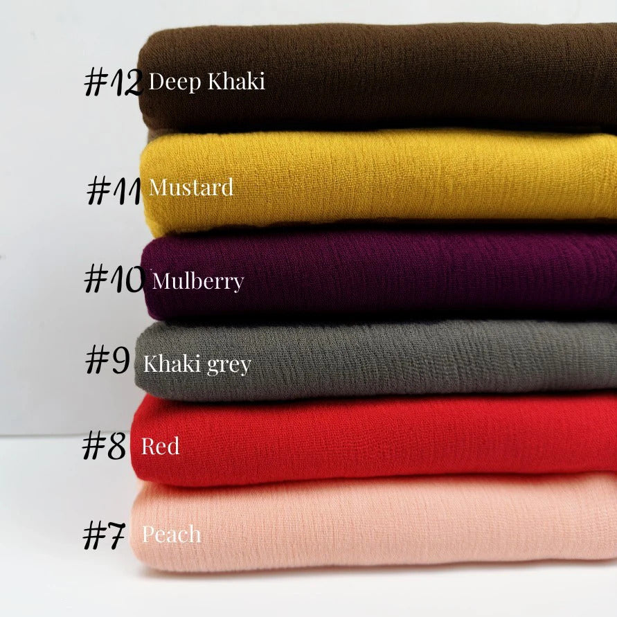 61 Colors Soft Cotton Viscose Scarf Rayon Material Muslim Hijab Mid Eastern Plain Solid Color Headscarf With Tassel