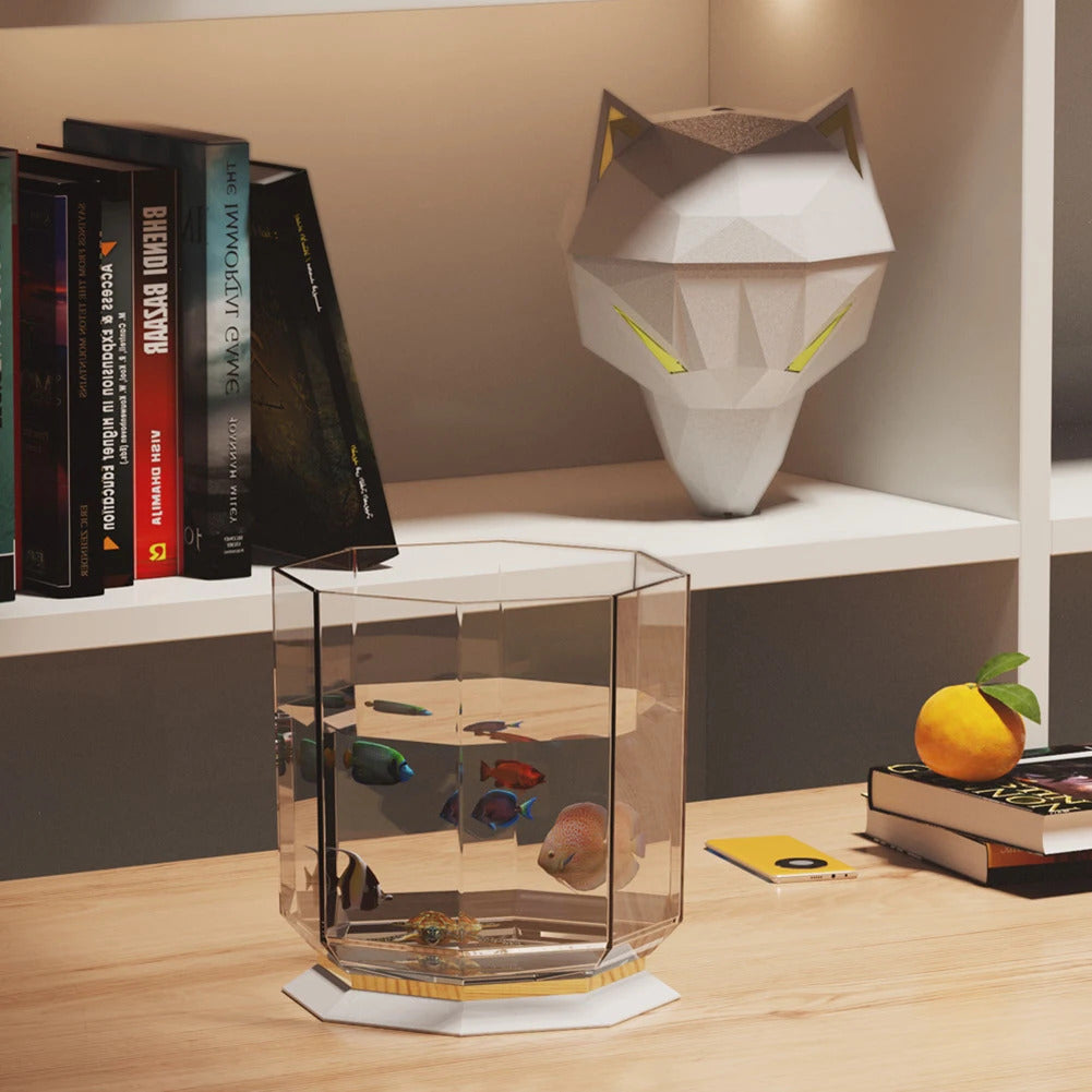 2022 NEW Wolf Head Humidifier 650ml USB Aromatherapy Humidifiers Diffusers with Color Wolf Eye Night Light Air Humidificador