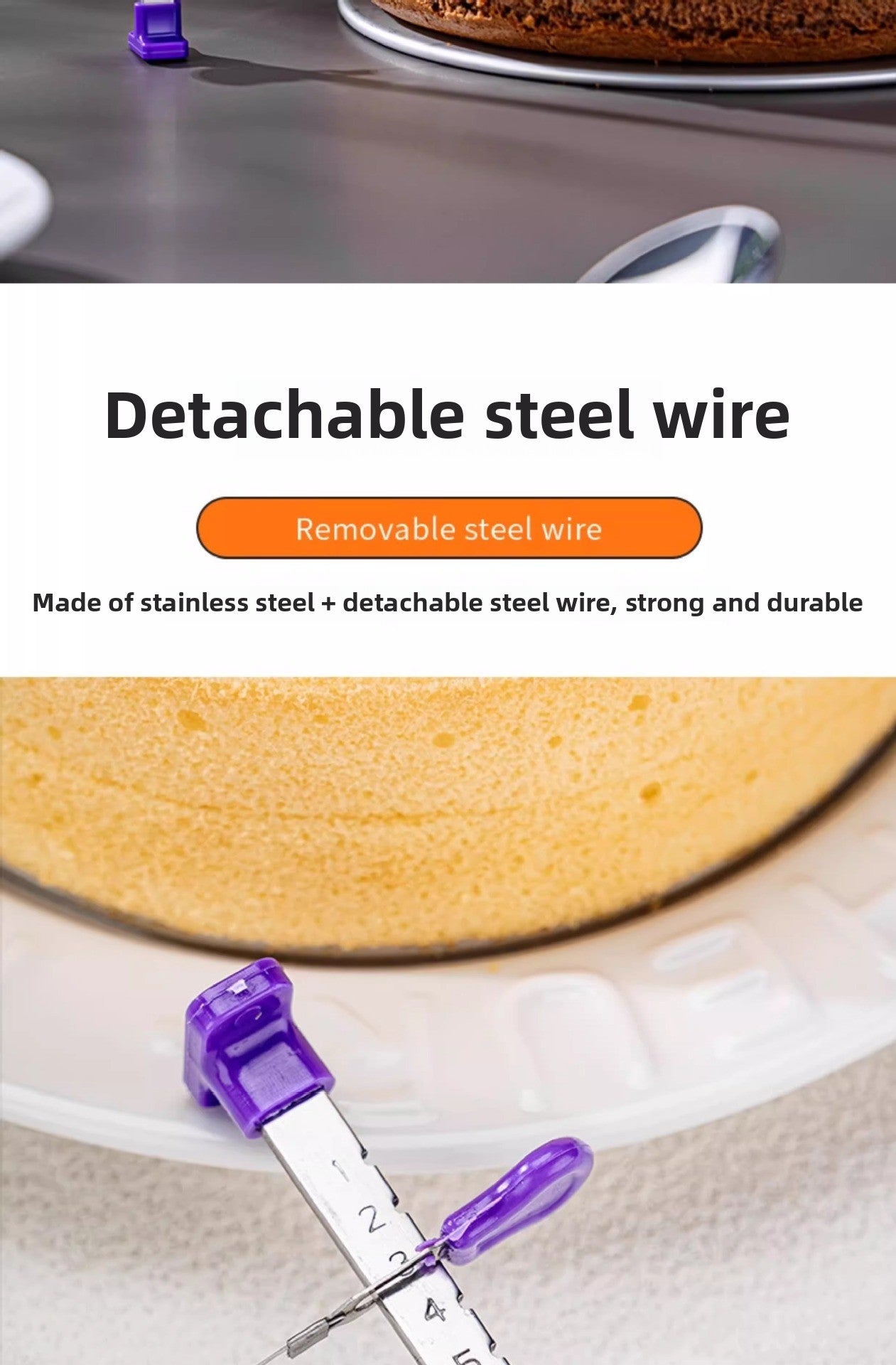 Single Line Cake Layered Cake Slicer Bread Toast Splicer Cake Baking Tools