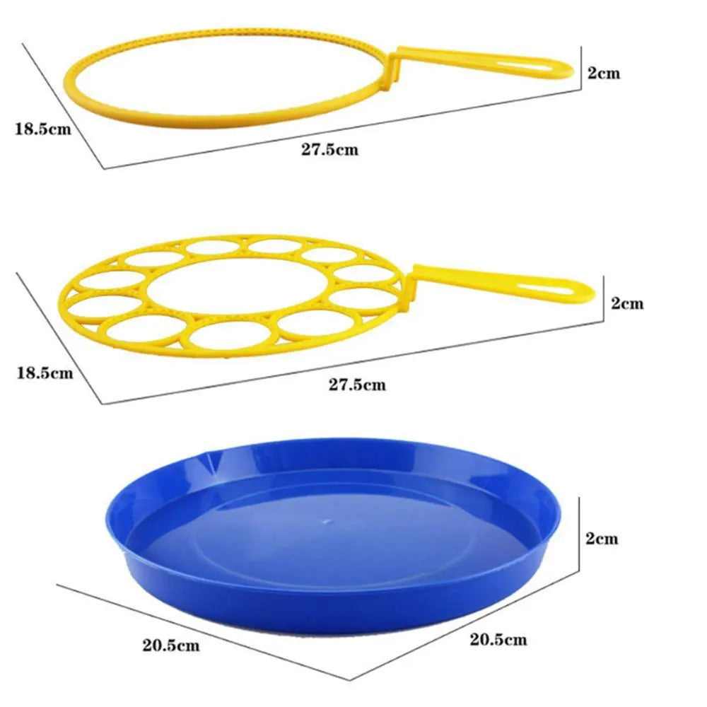 3/7Pcs Bubble Blowing Tools Soap Bubble Stick Set Bubble Blowing Toys Outdoor Kids Fun Toys Family Interactive Toys