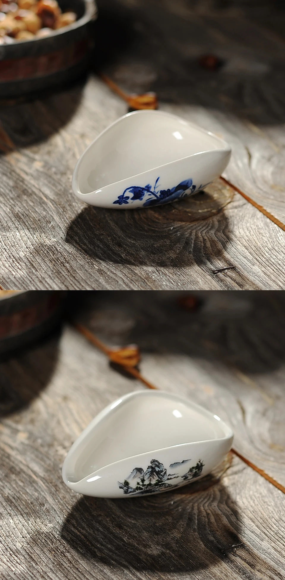 Coffee Bean Measuring Tray Ceramic Bean Dish Coffee Powder Ceramic Measuring Cup Coffee & Tea Accessories for Home Restaurant