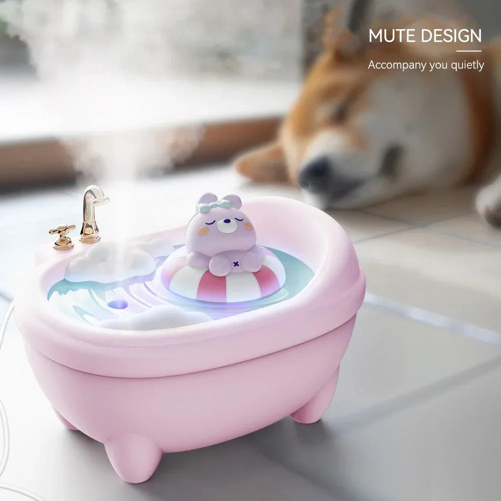Landscape Air Humidifier Small Spray Hydration Household Silent Bedroom Desktop Car USB Aromatherapy Humidifiers Diffuser