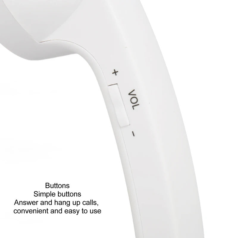 Handheld Phone Receiver Coiled Cord Radiation Proof Cell Phone Handset Clear Sound 3.5mm Plug Adjustable Volume for Smartphone