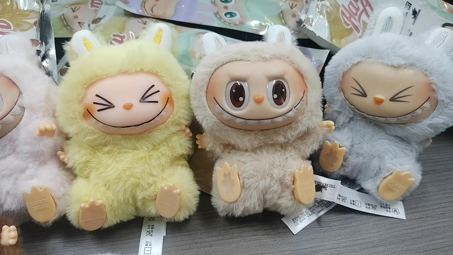 Hot Sale Anime Figure Labub Vinyl Pendant Doll Model Toy Cute Monster Replica Keychain Toys Birthday Gifts