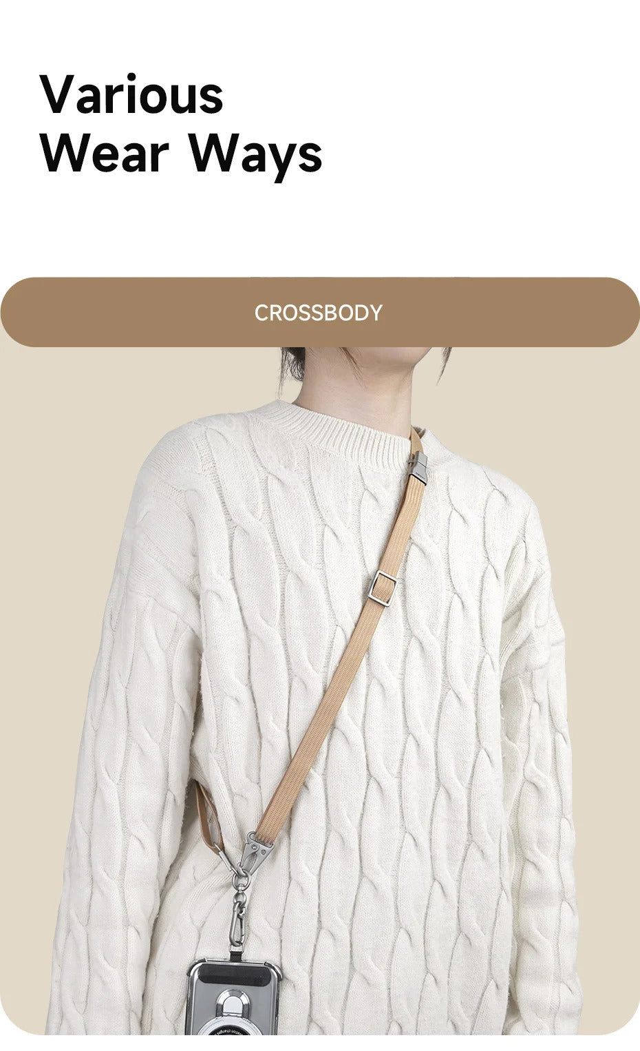 Hagibis Universal Phone Lanyard USB C to USB C Cable Phone Strap Anti-loss C to C Cord for iPhone 16 Pro Max Camera Sony Fuji