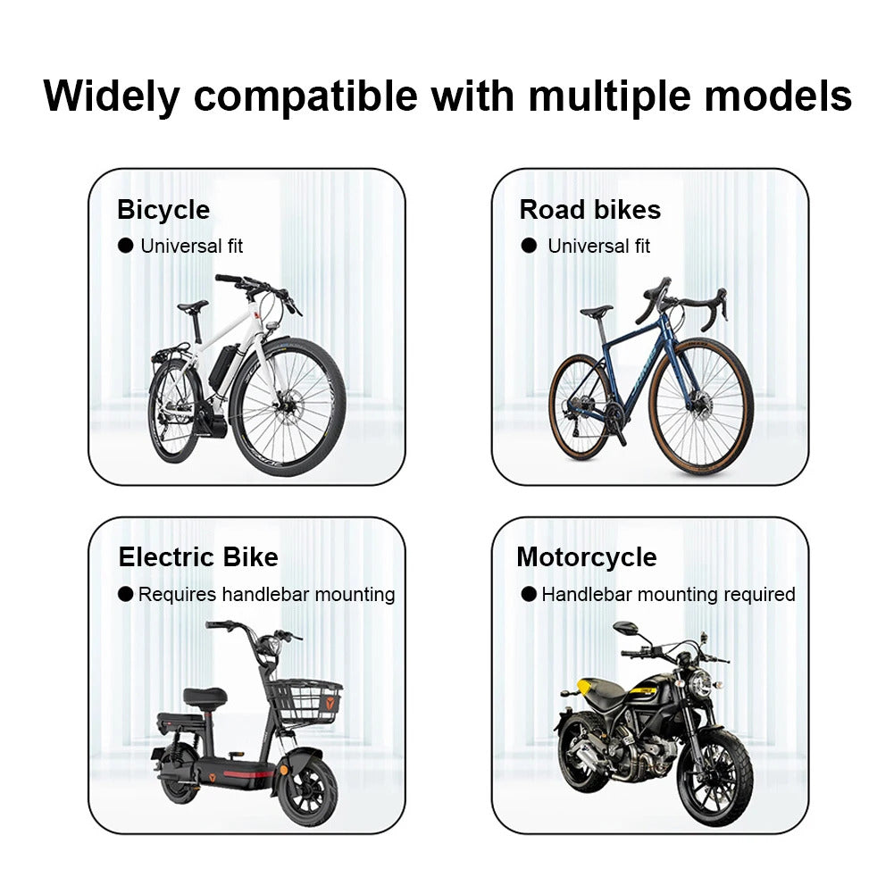 Camera Mount Holder Motorcycle Clip for GoPro 12 11 10 for Insta 360 X2 X3 X4 Action Camera Bike Bicycle Handlebar Stand Bracket