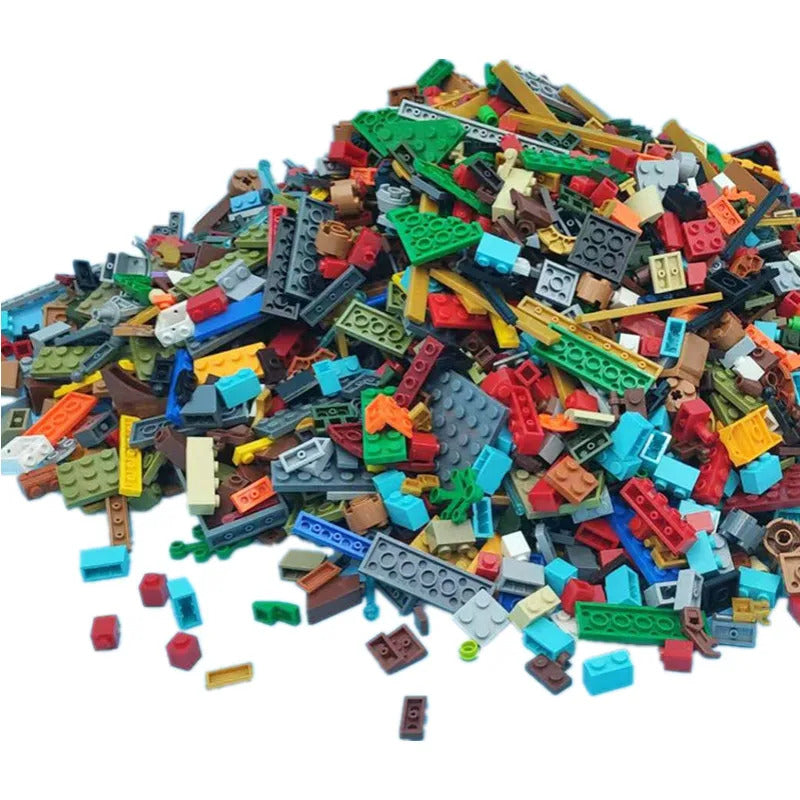 Pieces Building Blocks City DIY Creative Bricks Toys Bulk Random Model Parts Pack Figures Educational Kids Toys Children Gifts