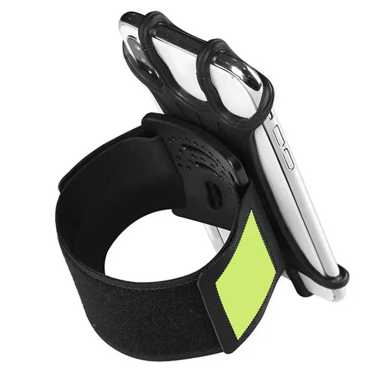 Wristband Phone Holder 180°Rotatable Universal Sports Wristband for iPhone Running Armband for Samsung For OPPO Hiking Biking