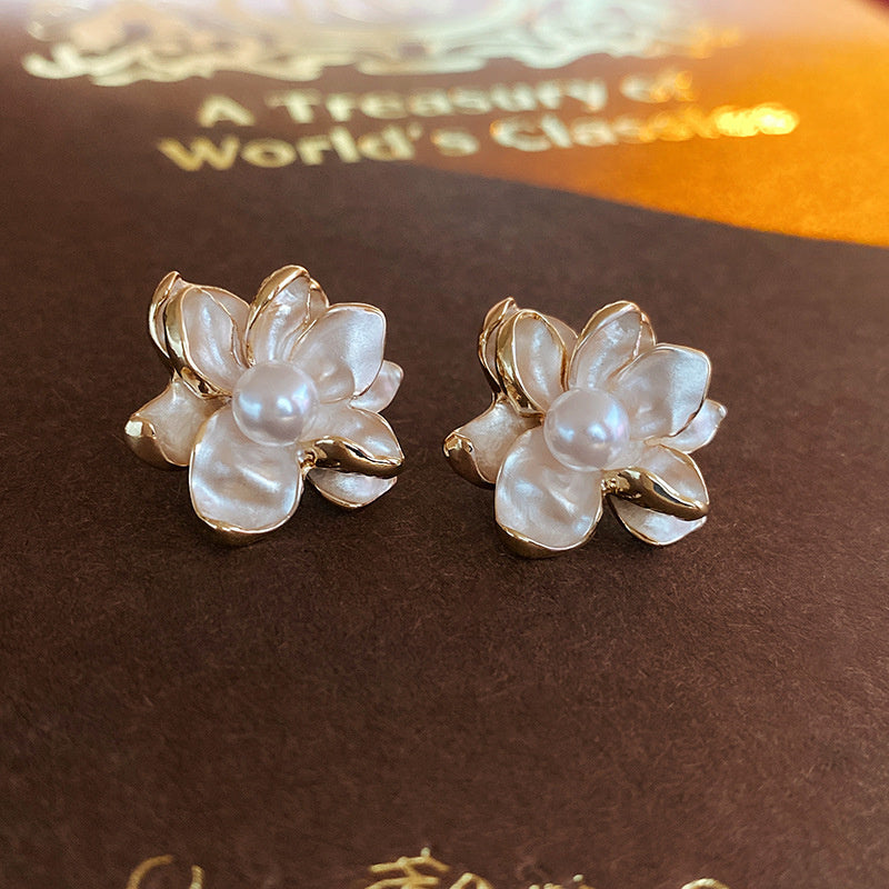 Vintage Earrings Fashion Versatile Ear Jewelry Niche Light Luxury High-end Accessories