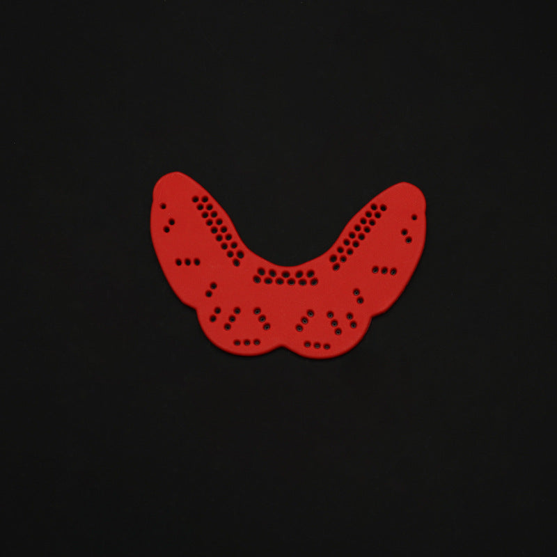Cross-Border Hot Selling Adult Boxing Sanda for Basketball Training Tooth Socket Loop Shaping Single-Sided One-Piece Sports Mouthguard
