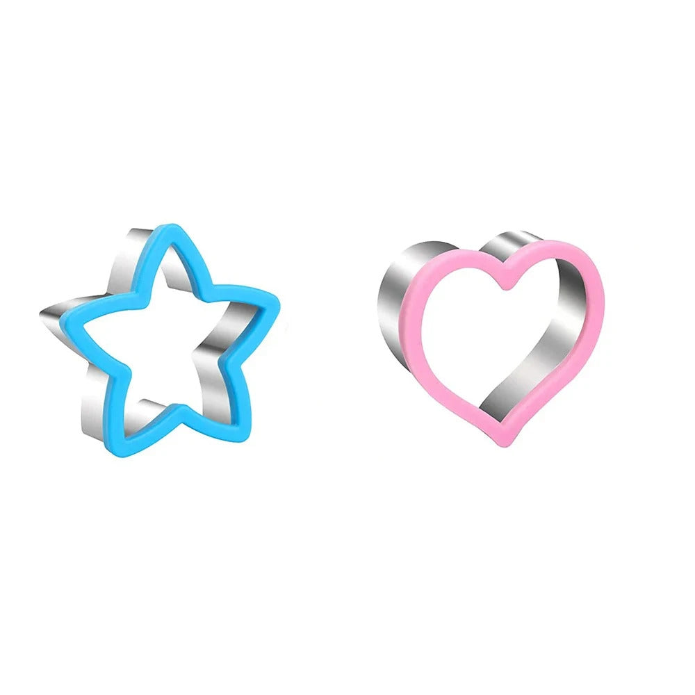 Sandwich Cutters DIY Cookie Shapes Embosser Food Molds Makers Girls For Children Kids Bread Toast Lunch Bento Box Kitchen Tools