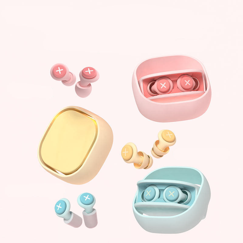 Earplugs for Sleeping, Noise Reduction, Soundproofing, Anti-Noise, Foam Earplugs for Dormitory, Study, Silent, Noise-Cancelling Earplugs