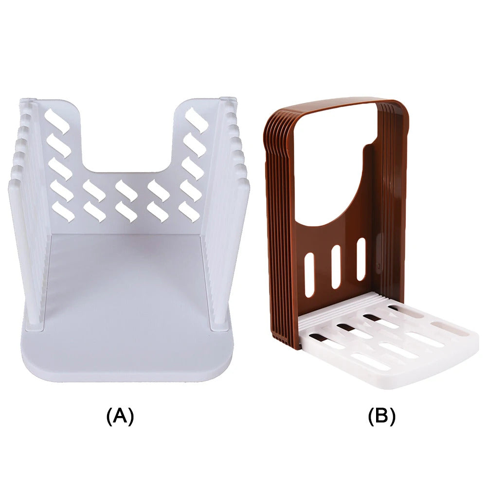 Adjustable Toast Slicer DIY Toast Loaf Slicing Machine Multifunctional Bread Cutting Guide Tool for Homemade Bread