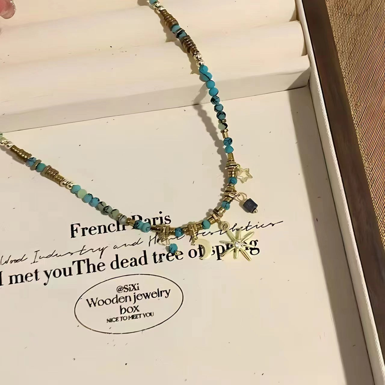 Vintage Star Double Layer Stacked Necklace for Women Creative Niche Light Luxury Personality Versatile Clavicle Chain High-end Sense Accessories Trend