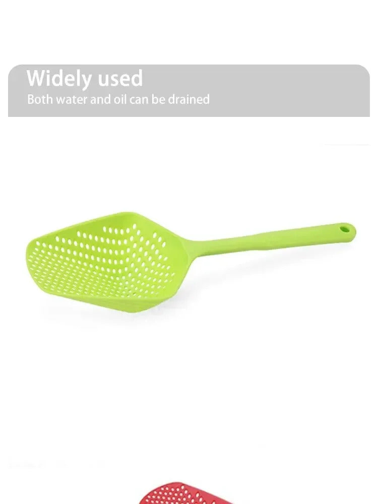Strainer Spoon Large Funnel Fried Food Strainer Vegetable Food Water Filter Portable Home Kitchen Cooking Tools