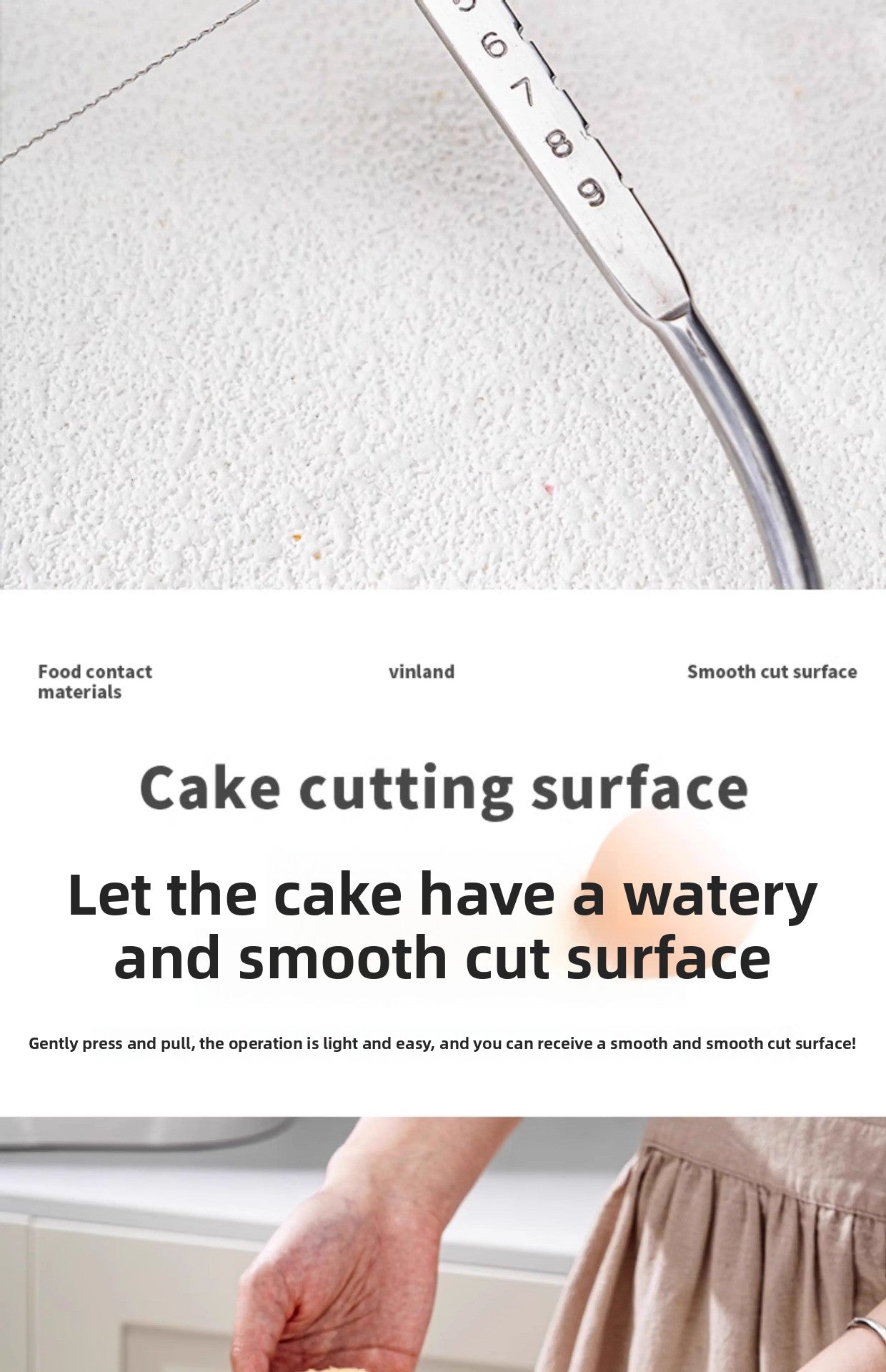 Single Line Cake Layered Cake Slicer Bread Toast Splicer Cake Baking Tools