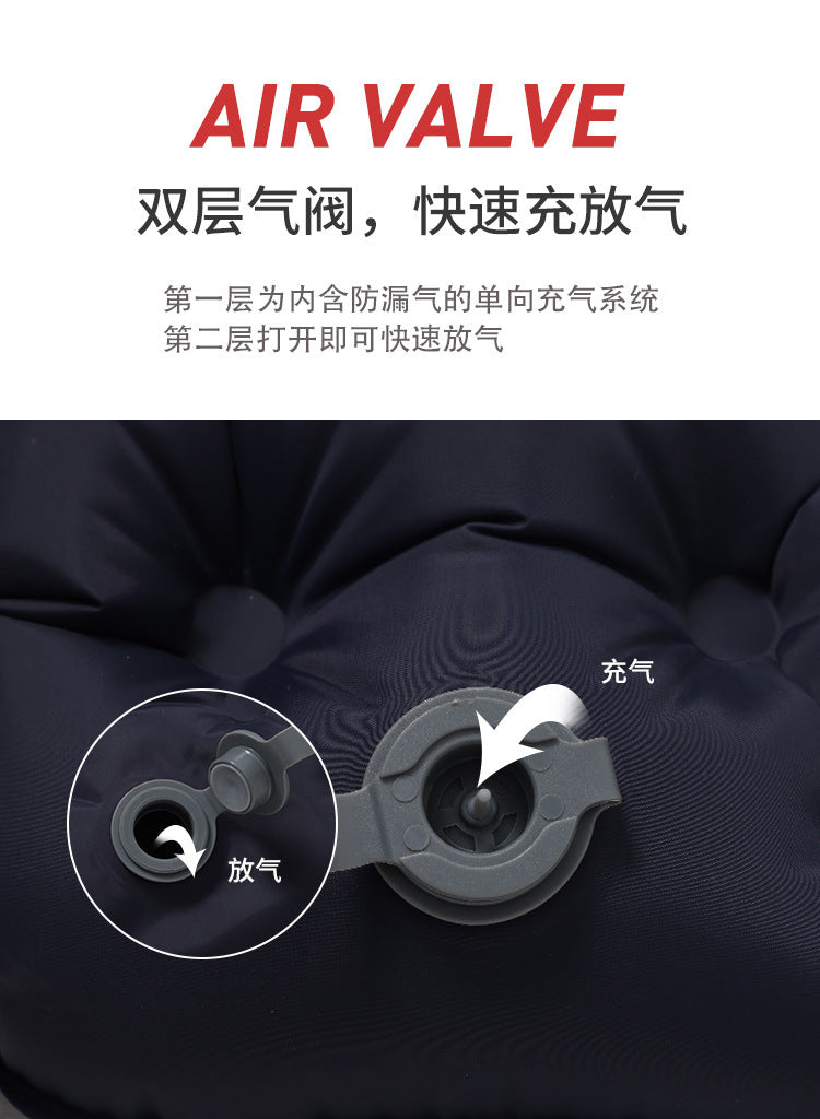 Thickened Outdoor Foldable Portable Tent Nap Mat Ground Mat Moisture-proof Mat Single Double Egg Nest Mat Inflatable Mat